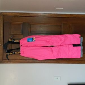 NWT Hot Pink Snow Pants